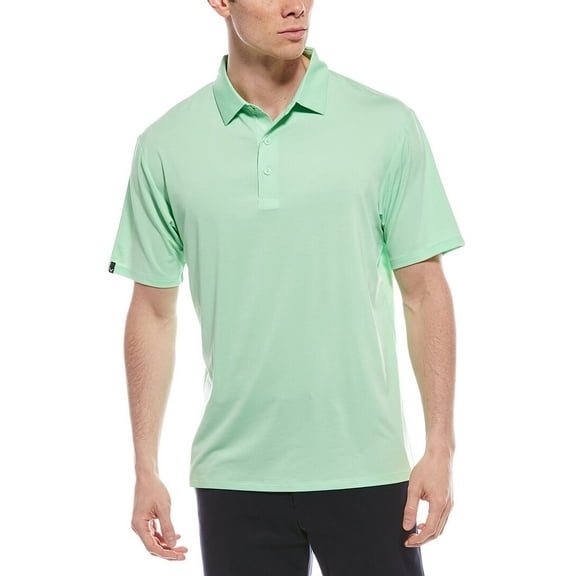 Callaway mens  Premium Heather Polo Shirt, m, Green