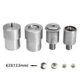 thumbnail image 1 of facefd Remplacement pour Machine à Pression Manuelle 633 Boutons-Pression Pièces de Rechange DIY Moule à Pression Manuelle Ensemble de Moules à Boutons-Pression DIY, 1 of 9