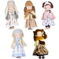 thumbnail image 3 of Muñeca Waldorf Astoria hecha a mano, muñecos de peluche, almohada suave, juguetes de peluche, regalo de cumpleaños para niños, niñas, regalos de San Valentín 02 # Sincero Electrónica, 3 of 4
