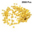 thumbnail image 2 of 2000pcs 10mm Pentagram Shape Confetti Small Mini Beautiful Color Decorative for Party Birthday (Golden), 2 of 8