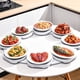 thumbnail image 1 of Organizador Giratorio De Alimentos, Giratorio De 360 ​​​​grados, Soporte Giratorio Para Platos De Comida, Bandeja Para Servir Para Reuniones Familiares, Fiestas,, 1 of 7
