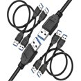 thumbnail image 6 of iMBAPrice 6ft USB 3.0 Male High Speed  Cable, Up to 5 Gbps Fast Blazing Transfer Speed - 1Pack, 6 of 6