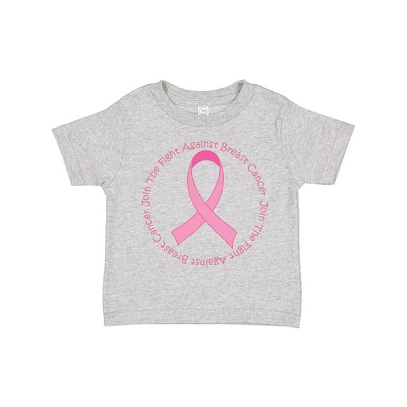 Inktastic Fight Against Breast Cancer Girls Toddler T-Shirt