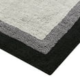 thumbnail image 3 of Madison Park Amherst Cotton Tufted Bath Rug 20x30", Black, 3 of 6