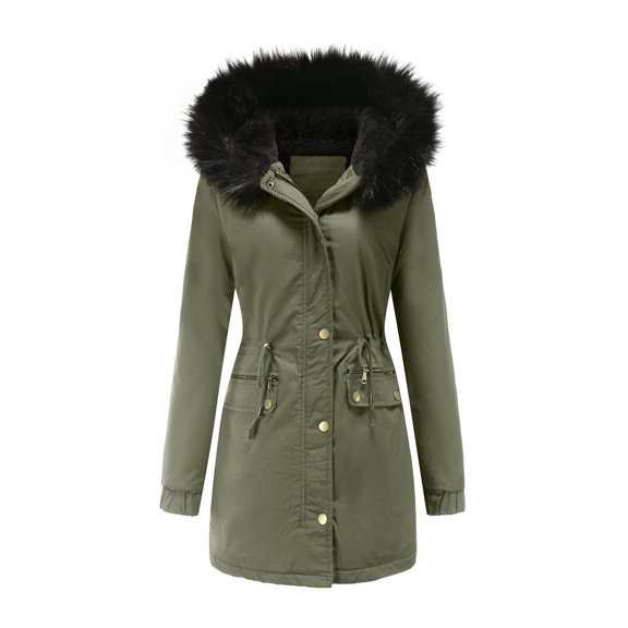 Women's Winter Coat Warm Puffer Jacket Waterproof Winter Parka Coat with Hood