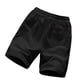 thumbnail image 3 of Mens Pantalones Cortos Atléticos de Verano de Ocio Mezcla de Lino de Algodón, Elástico Bolsillo de Cordón de Cintura para Correr, Yoga Y Relajarse, 3 of 3