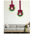 thumbnail image 5 of Yoyauz Artificial Kitchen Cabinet Garland With Ribbon Artificial Green Leaf Garland Decoration Hanging Garland Is Suitable For Cabinet Wall Window Front Door Decoration, 5 of 6