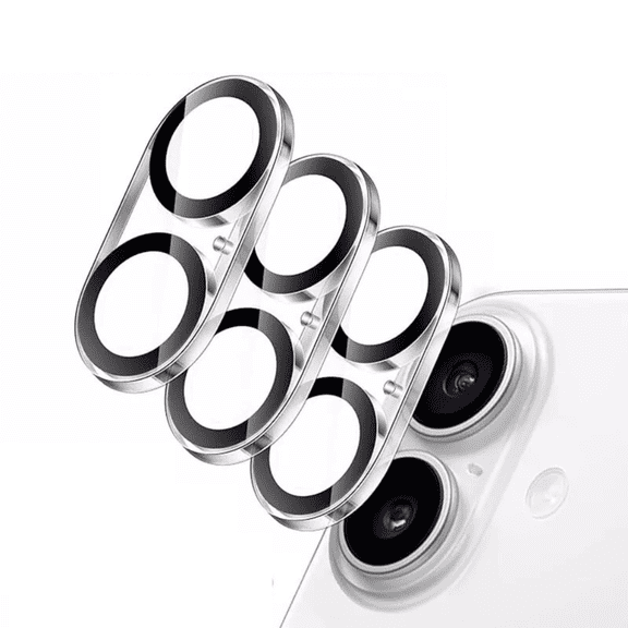 3x Qixxronics for iPhone 17 Camera Lens Protector Clear Tempered Glass Lens Cover Film