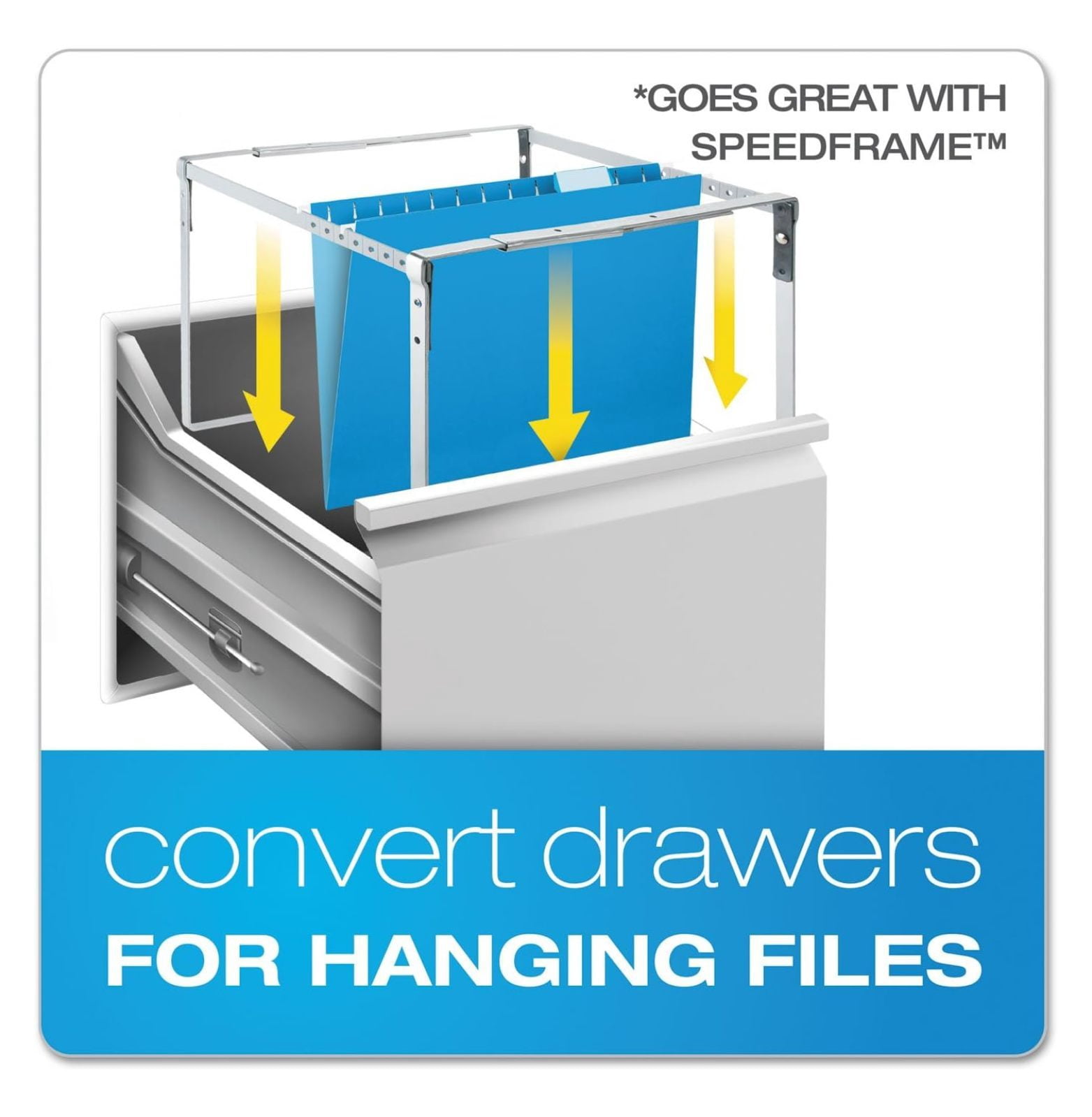 Reinforced Hanging Folders Letter Size - Pastel Colors, 25/Box - Color Coded File Folders with Tabs & Inserts - Durable Hanging File Folders for Office & Home