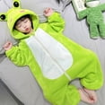 thumbnail image 1 of Disfraces de Halloween de bebé para niños bebé niño niño niña animal rana pijama traje de dibujos animados Romper Outfit, 1 of 8