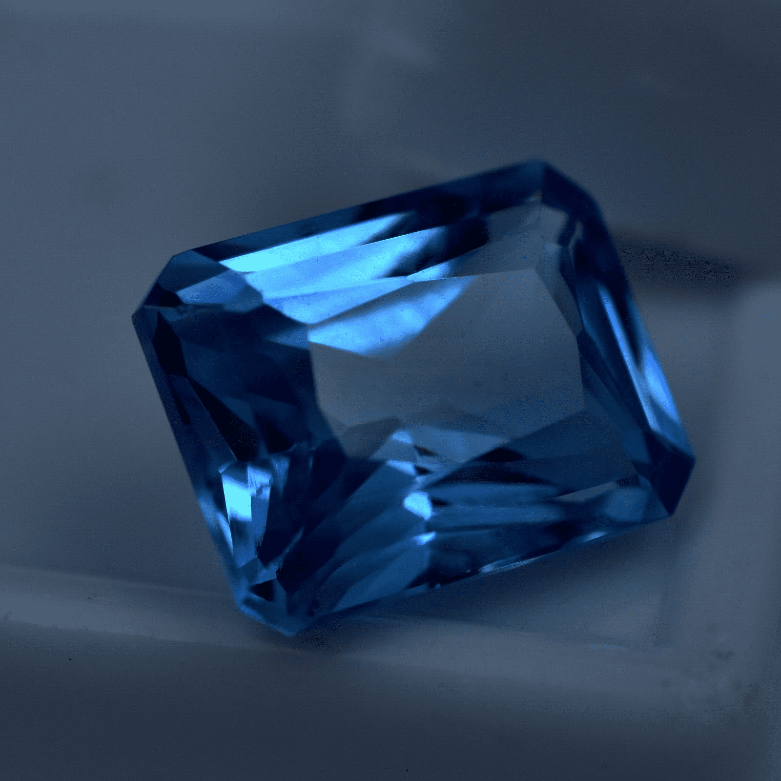 Natural Blue Emerald 11.00 Ct CERTIFIED Rare Sapphire Men's rings Loose Gemstone