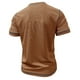 thumbnail image 4 of pstuiky camisetas para hombre, Camiseta de manga corta para hombre, estilo informal, lisa, con cuello vuelto, botones y blusa ropa de hombre l, 4 of 5
