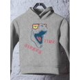 thumbnail image 3 of Dinner Time, Dinosaur Smiling Hoodie Toddler -Image by Shutterstock,  4 Toddler, 3 of 4