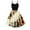 006 Yellow, variant on Women 50s Vintage Cocktail Swing Dress Halter Neck A-Line Dresses Prom Tea Party Dress