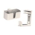 thumbnail image 3 of Soporte para vasos de escritorio, portalápices, organizador desmontable con pinza para mesa, debajo del escritorio, colgador para auriculares, soporte, 3 of 8