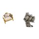 thumbnail image 1 of sofá de casa de muñecas,Muebles de casa de muñecas,modelo de sofá de casa de muñecas,decoración,Accesorios para casa de muñecas,sofá,miniaturas,juguetes,Figuras de búho,Figuras de, 1 of 8