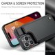 thumbnail image 3 of Funda para iPhone 15 Pro Max con tarjetero, tipo billetera para hombre y mujer con bloqueo RFID, de cuero resistente, con cierre magnético y función atril, a prueba de golpes, para iPhone 15 Pro Max, 3 of 10
