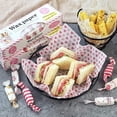 thumbnail image 4 of Papel encerado de grado alimenticio para envolver alimentos, envoltorios para pan, sándwich, hamburguesa, patatas fritas, herramientas para hornear, 10 unidades por juego, 4 of 4