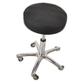 thumbnail image 1 of 2x 40cm Black Stretch Round Bar Stool Chair Seat Cushion, 1 of 8