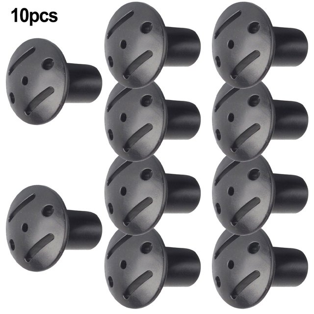 4 Pcs/10 Pcs Capuchon de Perche de Tente de Perforation Auvent Perche Couverture de Bateau Support Capuchon de Perche 10 Pcs
