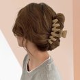 thumbnail image 2 of CSChome Pince à Cheveux en Plastique Croisée Pince à Cheveux Simple Couleur Unie Grande Queue de Cheval Pince à Cheveux Accessoires de Bain en Plastique, 2 of 6