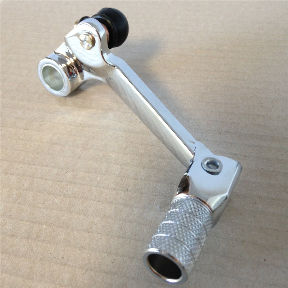 HTT Motorcycle Chrome Aluminum Folding Gear Shift Levers For 19992006