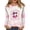 Light pink #75, variant on DORKASM Womens Breast Cancer Shirts Long Sleeve Breast Cancer Awareness Shirt Crew Neck Gifts Travel Pink Ribbon Tops Cancer Survivor Lounge Tee Hot Pink 3XL