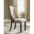 thumbnail image 2 of Signature Design by Ashley Tyler Creek Urban Farmhouse Upholstered Dining Chair, Set of 2, Grayish Brown, 2 of 3
