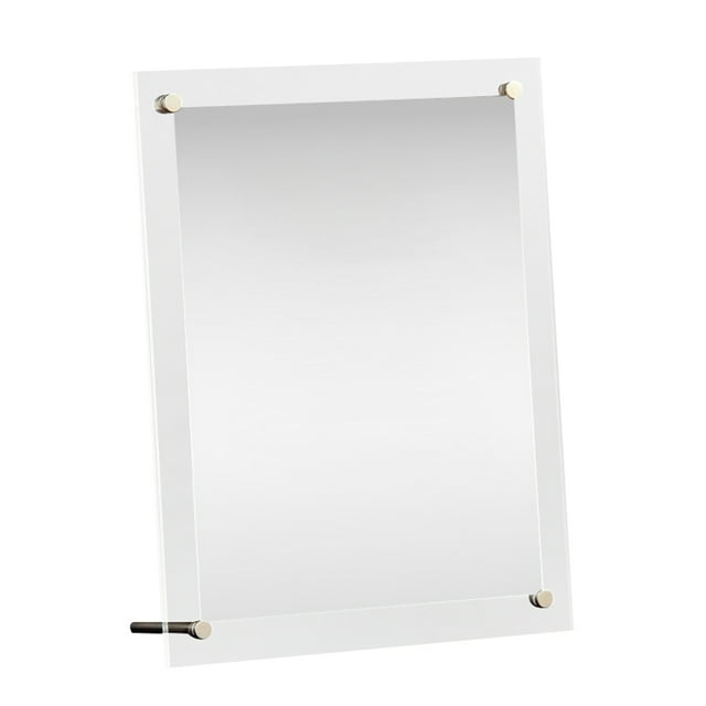 Desktop Document Frame Acrylic: Transparent Diploma Frame Frameless Photo Holder
