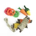 thumbnail image 5 of 9Pcs Bunny Rabbit Chew Toys Tree Branch Corn Carrot Supplies, 5 of 8