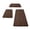 Brown, variant on 3pcs Pebble Bath Mat Set, Large Absorbent 25D Sponge Rugs with Non Slip Latex Backing, Soft Washable Floor Mats for Bathroom, Shower, Tub and Vanity Area, Black