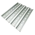 thumbnail image 1 of Electrodepot 4 Pieces DIN Rail Slotted Aluminum 8" Inches Long 35mm Width, 1 of 4
