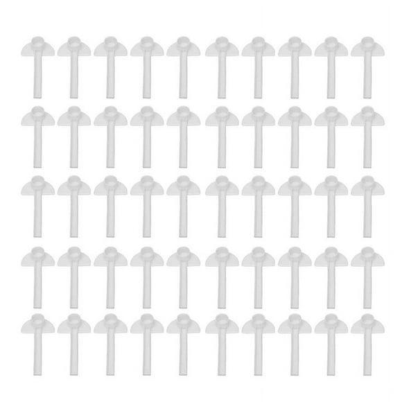 50Pcs Duck Beak Type Bee Feeding Water Feeder Beekeeper Equip Garden Tool Bee Water Feeder Bee Keeping Tools