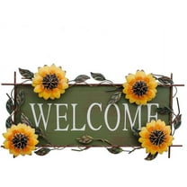 YUMBOR Outdoor Garden Metal Decorative Signs