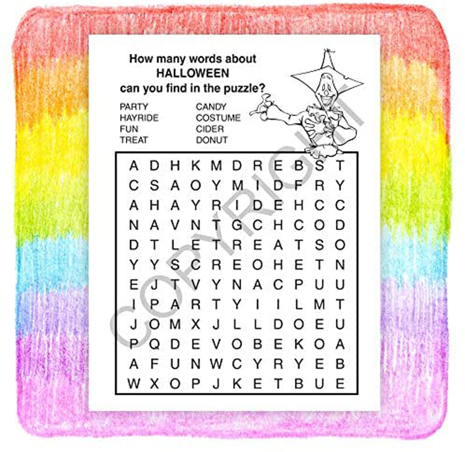 25 Pack - Scary Surprise Kid's Coloring & Activity Books