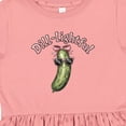 thumbnail image 4 of Inktastic Dill-lightful Pickle Girls Toddler Dress, 4 of 5
