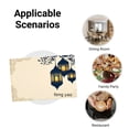 thumbnail image 5 of Amarainy Elegant Lantern Design Table Mats Set Of 4 For Home Kitchen Table Decor 12x18 inch, 5 of 5