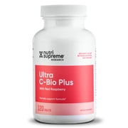 Nutri-Supreme Research Kosher Ultra C-Bio Plus 500 Mg with Red Raspberry (Female Support Formula) - 120 Tablets