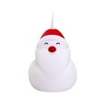 thumbnail image 1 of Christmas Bell LED Silicone Night Light USB Rechargeable Night Lamp Bedside, 1 of 8