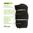 thumbnail image 5 of Champion Sports Lacrosse Goal Nets: 7mm Official Size Weather Treated Black Nylon Net Replacement - 2 Pack, 5 of 7