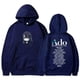 thumbnail image 4 of Sudadera con capucha Ado Wish World Tour Logo Merch Winter para hombre y mujer, unisex, informal, de manga larga, ropa de calle, 4 of 5