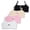 D-4 pack, variant on Girls Padded Training Bras Fit for 8-14Years for Teens & Big Girls Breathable Bra Wire Free Push Up with Bralette Straps