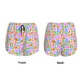 thumbnail image 3 of Daiia Colorful Cow Skin Pattern Women's 2 in 1 Running Shorts - Lightweight Athletic Workout Gym Yoga Shorts Liner with Phone Pockets-XX-Large, 3 of 7