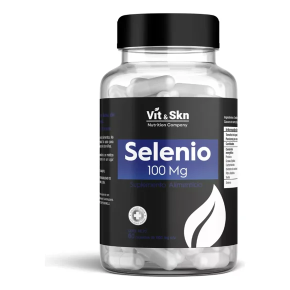 Selenio Vit & Skn Nutrition Company 60 Cápsulas