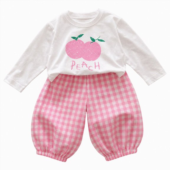 Kakishop Toddler Winter Clothes Girl Baby Girl Fall Winter Clothes Toddler Outfit Letters Graphic Crewneck Sweatshirts   Joggers Pants Set 3 6 9 12 18 Months 2T 3T 4T 5T, 4-5 Years