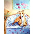 thumbnail image 1 of Whippet Attendant le Drapeau de Maman - Taille du Jardin, 1 of 1