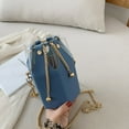 thumbnail image 1 of Sac à Chaîne Transparent pour Femmes, Sac Seau à Chaîne à Empiècements, 1 of 6