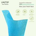 LMLTOP portable oilabsorbing paper 50 pieces of refreshing degreasing