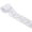White, variant on PLJFXXM Lace Trim 10 Yards 1.57 Inch Flower Elastic Lace Ribbons for Craft Gift Package Decoration Wedding Headbands Black