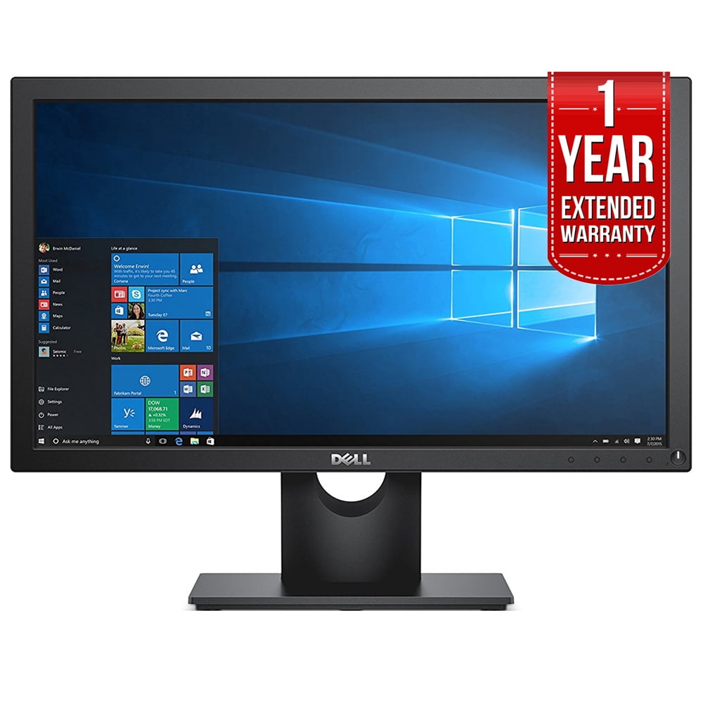 Photo 1 of Dell (E2016HV) VESA Mountable 20 Screen 1600x900 LED-Lit Monitor - Black + 1 Year Extended Warranty